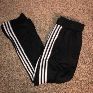 Adidas straight legged sweatpants